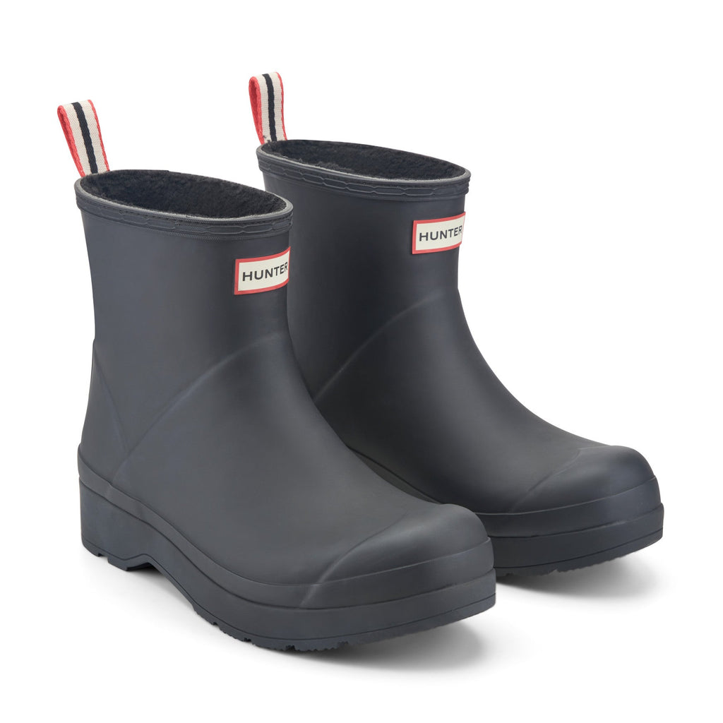 Men's PLAY Insulated Vegan Shearling Short Rain Boots