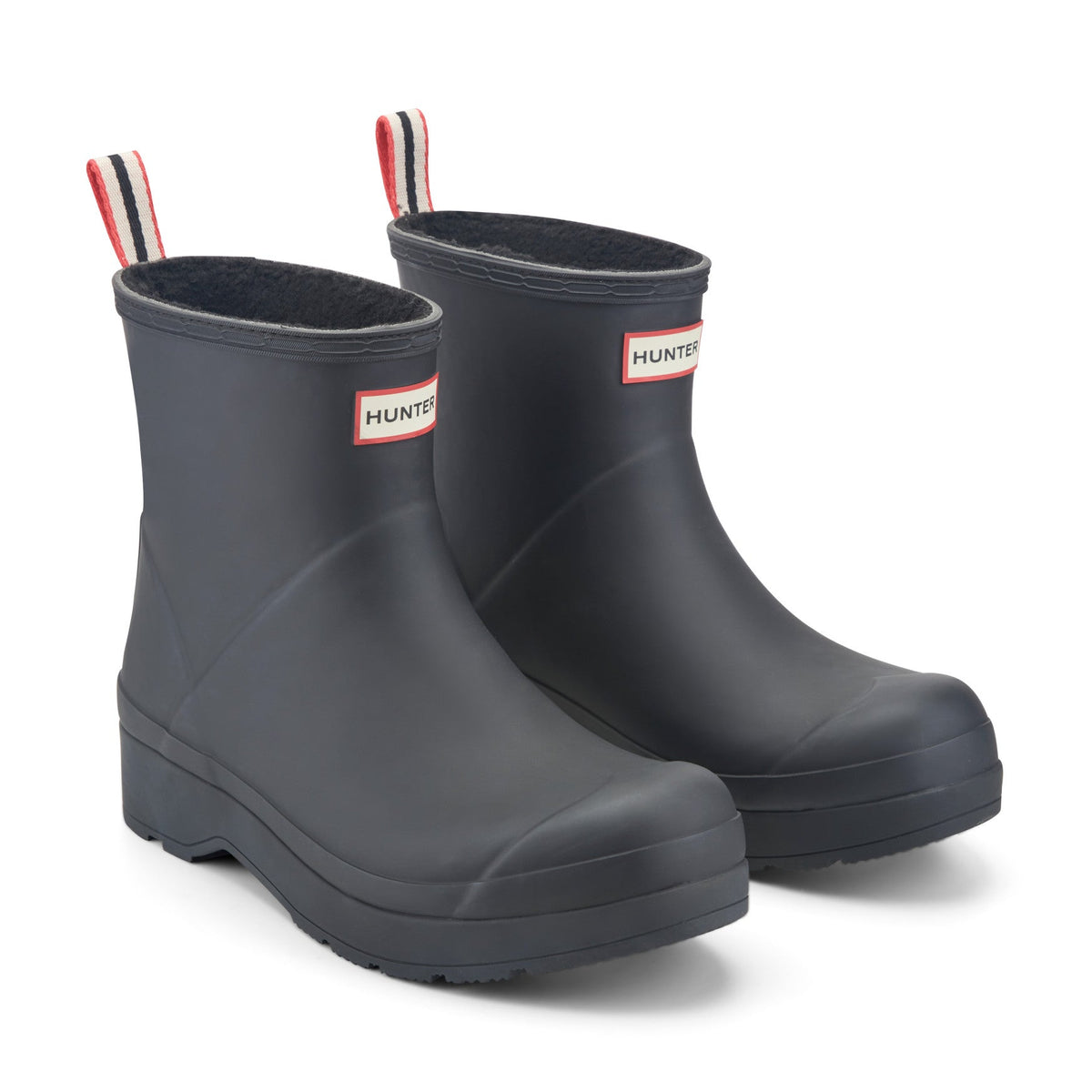 Men's PLAY Insulated Vegan Shearling Short Rain Boots
